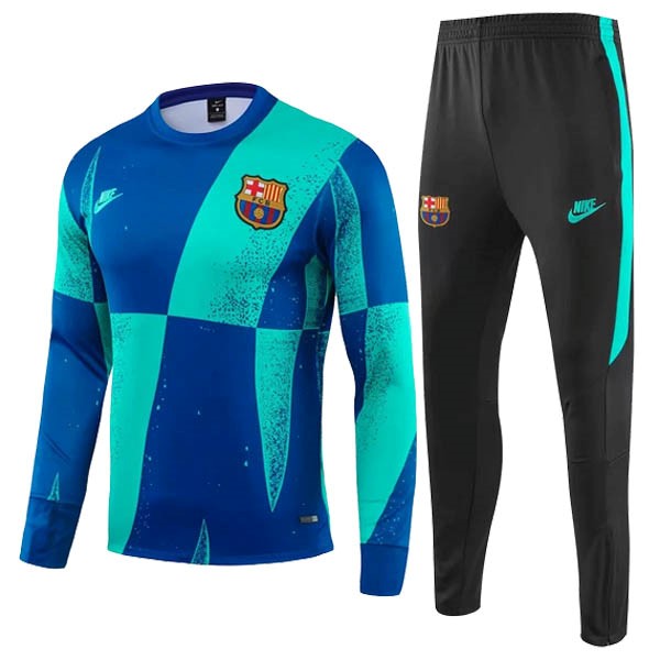 Chandal Barcelona 2019-20 Verde Negro Azul